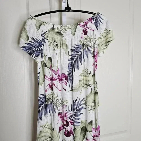 Tommy Bahama Women's Off-Shoulder Floral Dress - Picture 5 of 6